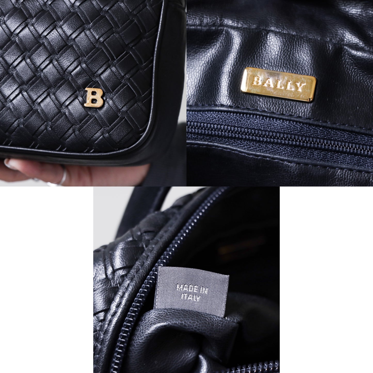 Vintage Bally 流蘇編織手提包 - Folklore