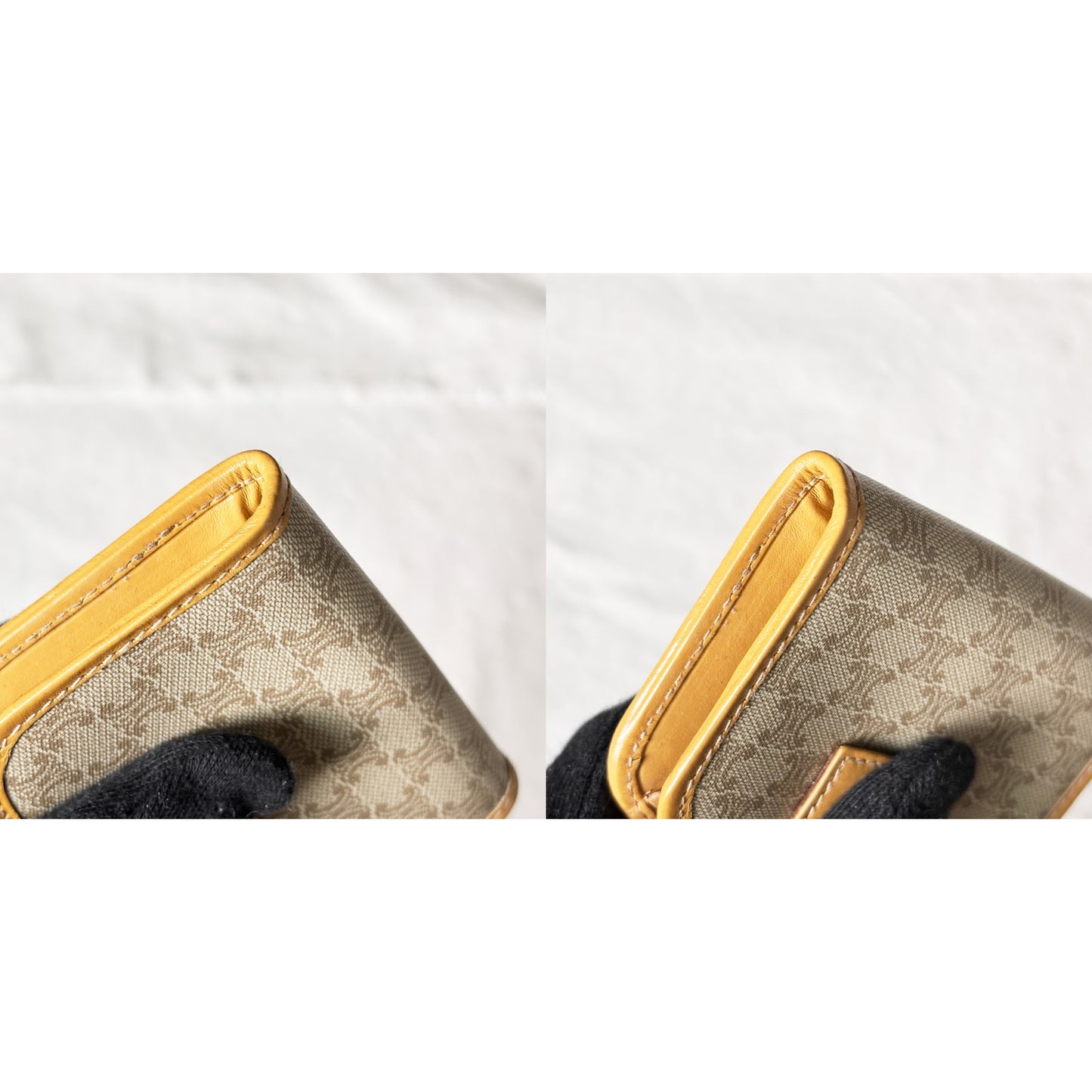 Vintage Celine 淺色老花零錢袋 - Folklore