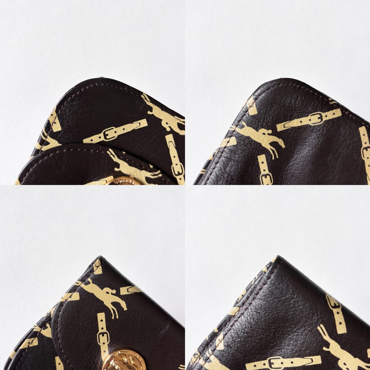 Vintage Longchamp 老花金幣小零錢包 - Folklore