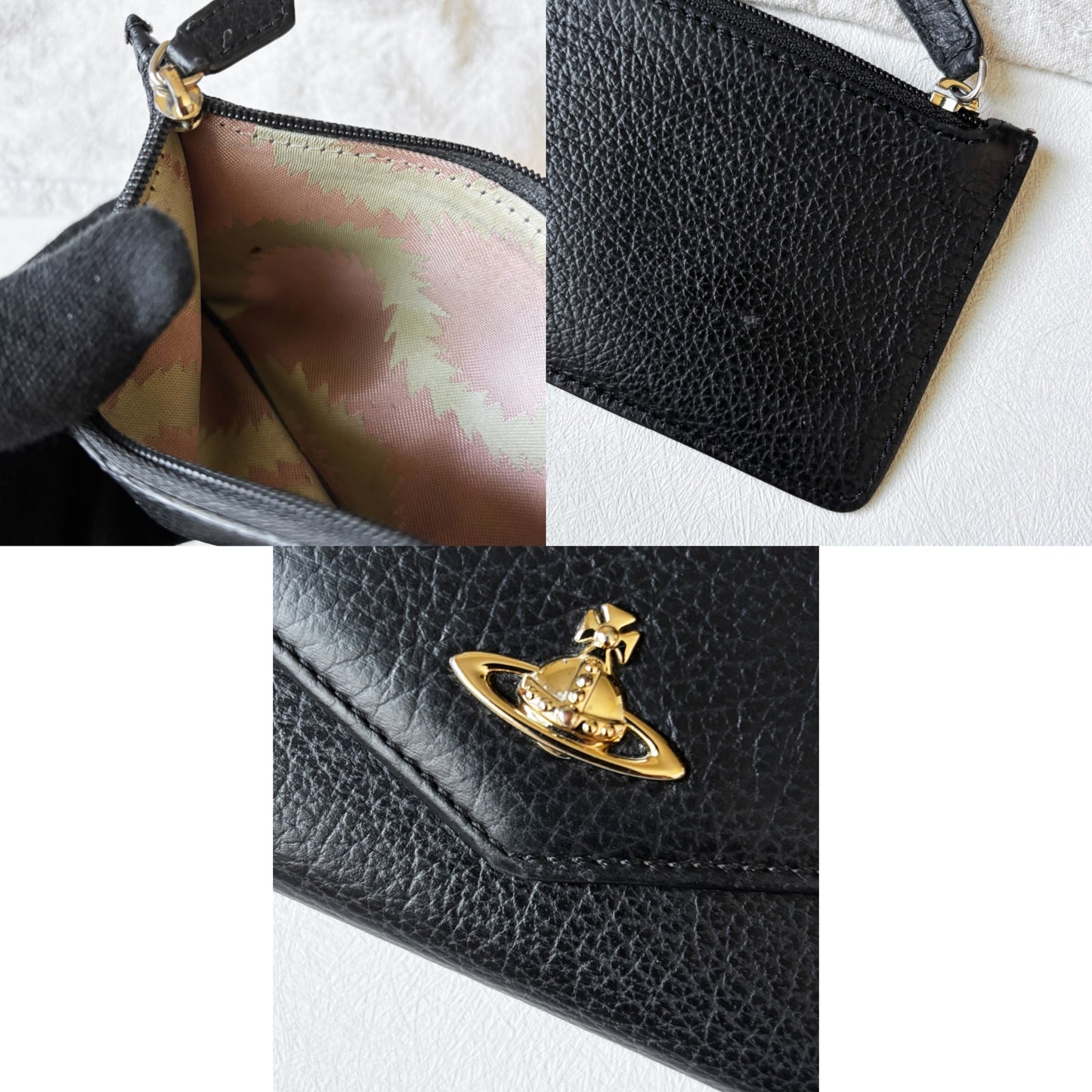 Vintage Vivienne Westwood 信封三折長夾 - Folklore