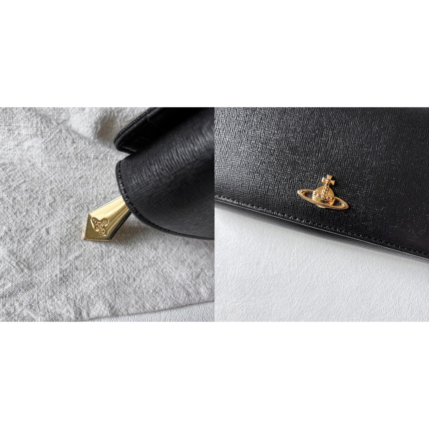 Vintage Vivienne Westwood 拉鍊零錢袋長夾 - Folklore