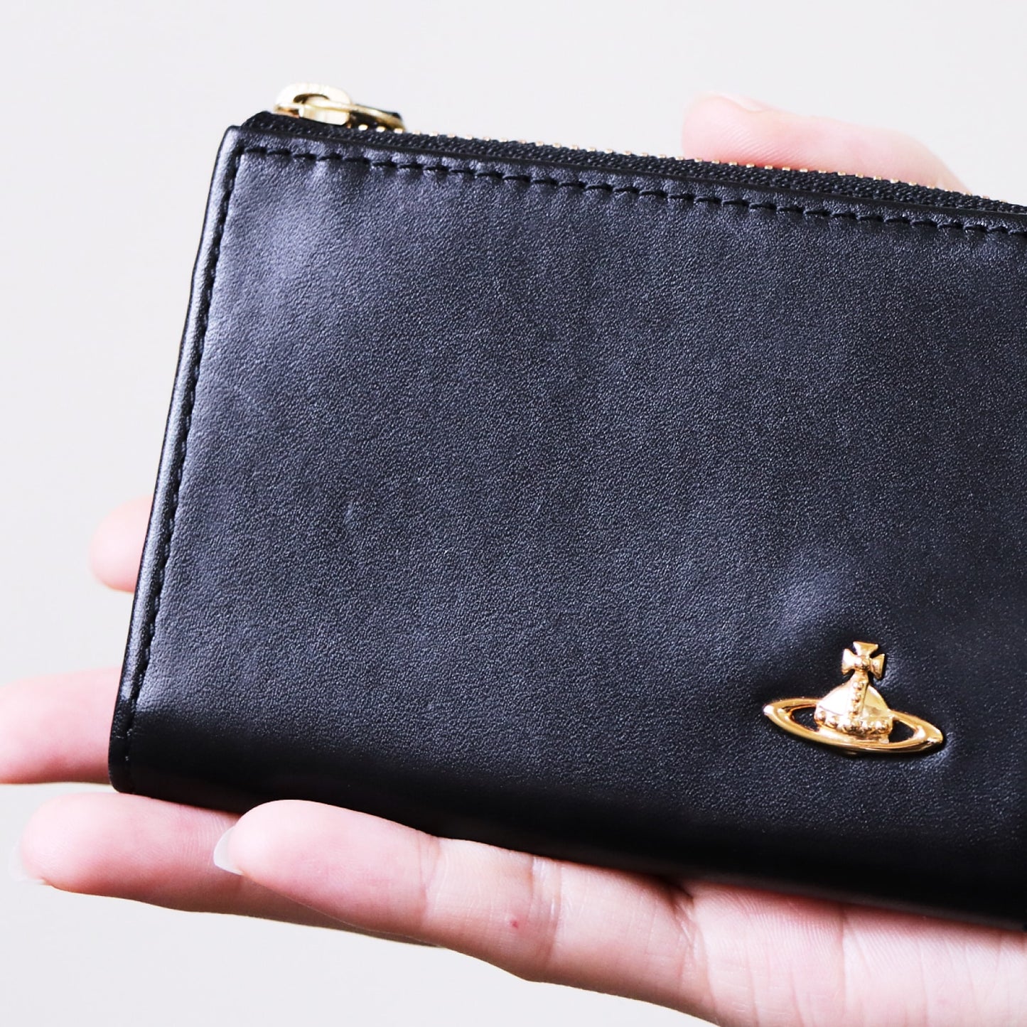 Vintage Vivienne Westwood 拉鍊零錢卡包 - Folklore