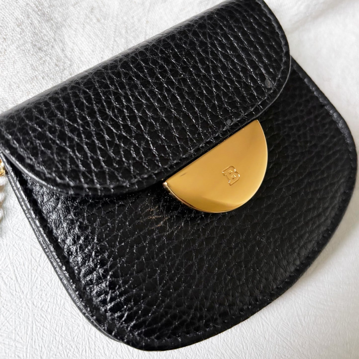 Vintage Bally 金屬小零錢包 - Folklore