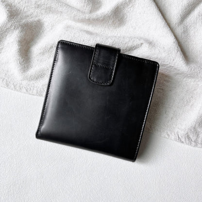 Vintage Bally 金屬簡約短夾