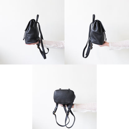 coach faux leather backpack Vintage Coach Black Leather Backpack – Folklore