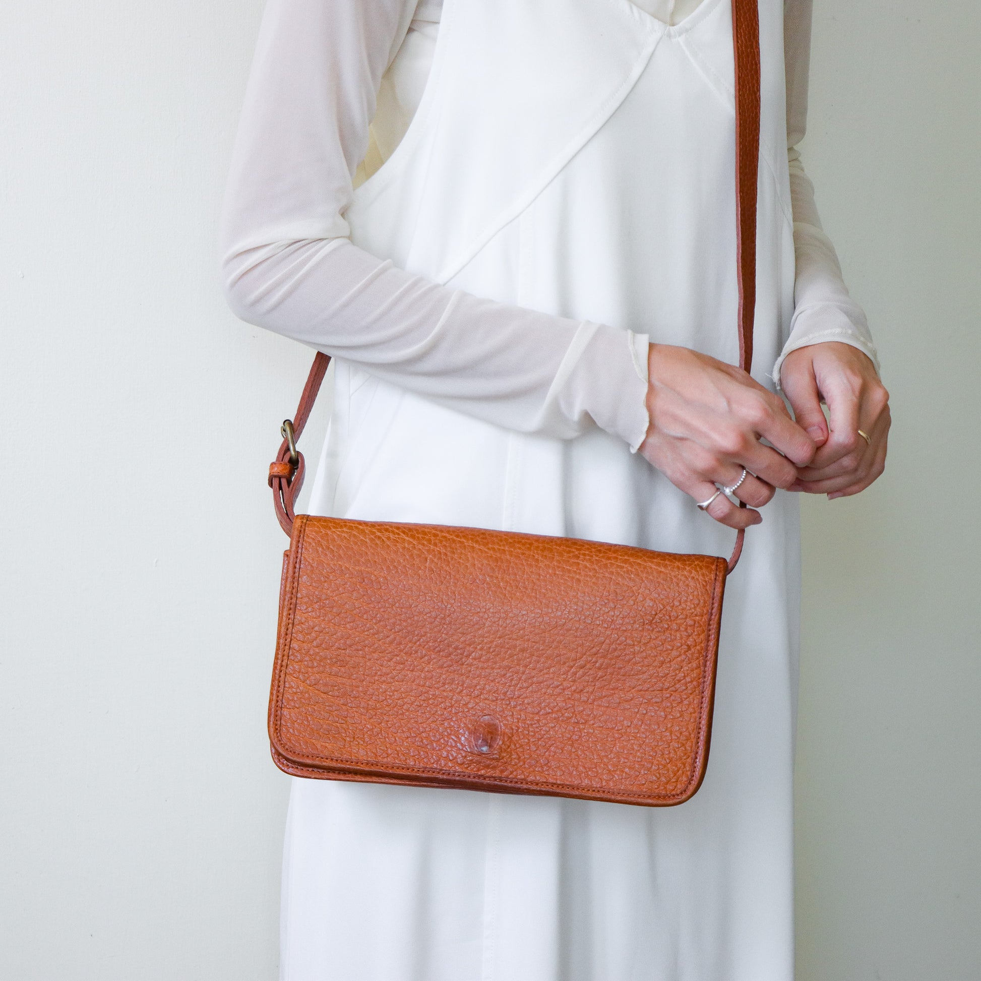 Vintage Ralph Lauren Leather Shoulder Bag – Folklore