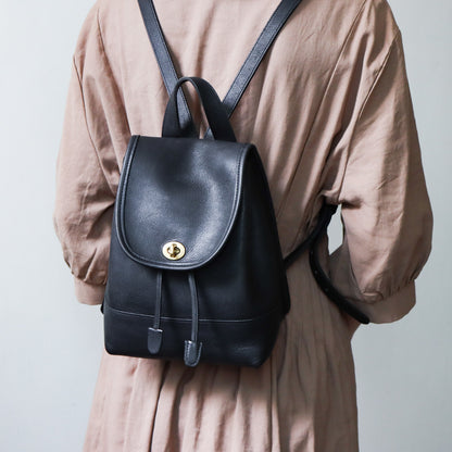 coach croc backpack turnlock Vintage Coach Turnlock Leather Backpack – Folklore